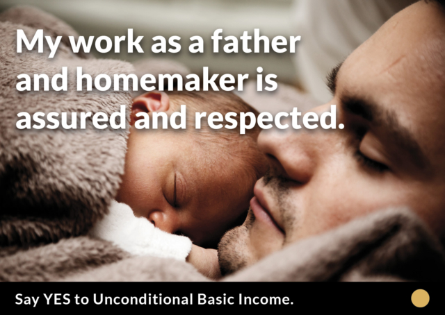 My work as a father and homemaker is assured and respected.