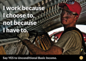 Campaign image: I work because I choose to, not because I have to.